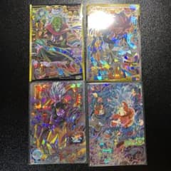 ドラゴンボールヒーローズ　傷ありUR4枚セットのサムネイル