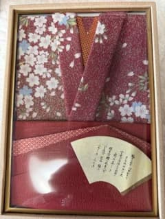 【未使用保管】風呂敷＋金封ふくさセット 箱入りのサムネイル