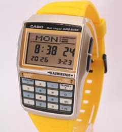 【美品 稼働品 データバンク】 CASIO DBC-32 黄 イエロー S142 美品 稼働品 データバンク】 CASIO DBC-32 黄 イエロー S142 - メルカリ