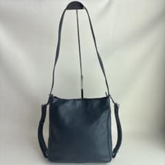 美品 マザーハウス ショルダーバッグ リュック 2way yozoraネイビー 