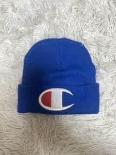 Champion ビーニー ニット帽 ブルーのサムネイル