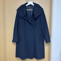 23区 ヘリテージ ロロピアーナ ショールカラーコート 48 XXL相当 極美品] 23区 ロロピアーナ ショールカラー ウール ロングコート