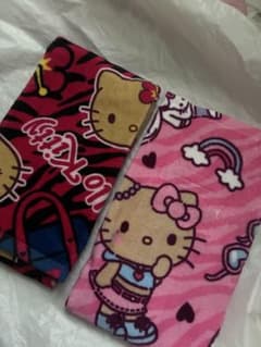 サンリオ　日焼けキティ　フェイスタオル しまむら 新品未使用のサムネイル