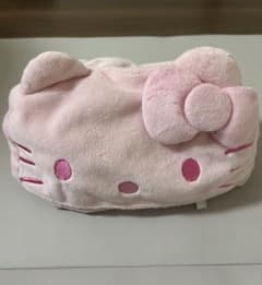 ハローキティ ティッシュボックスカバー ピンクのサムネイル