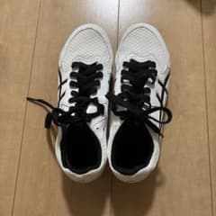 未使用、asics 陸上競技用スパイク ホワイト ブラック 24.0のサムネイル