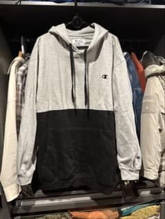 Champion バイカラー プルオーバー パーカー 2XLのサムネイル