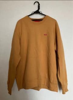 Supreme クルーネック トレーナー マスタードのサムネイル