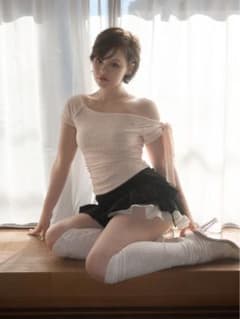 Andmary Lace ribbon tops pink 店舗購入のサムネイル