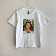 90s-00s Frida Kahlo Tシャツ アート フリーダカーロ Frida Kahlo フリーダカーロ Tシャツ 白 Mサイズ - メルカリ