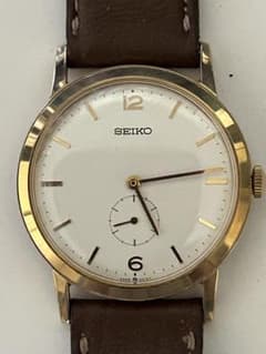 菜*様 SEIKO 手巻き時計 5328-0010 スモセコ　スイスムーブ　希少 SEIKO 手巻き時計 5328-0010 スモセコ スイスムーブ 希少稼働品 - メルカリ