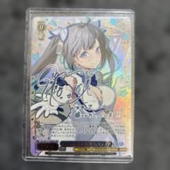 ヴァイスシュヴァルツ GA文庫 庇護と慈愛の女神 ヘスティア SSP サイン