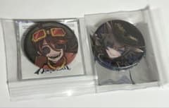 2 점 세트 사진가 죄수 Identity V 제 5 인격 비네트 아트 캔 배지