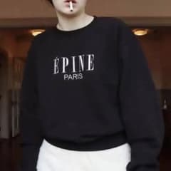 即日発送☆エピヌ epine トレーナー ブラックのサムネイル