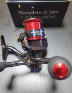 シマノ■17セフィアci4 C3000SSHHGラインローラーチタン製に交換 シマノ□17セフィアci4 C3000SSHHGラインローラーチタン製に交換