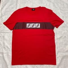 【フェンディ（FENDI）】ズッカTシャツ　レッドのサムネイル