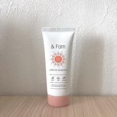 &Fam アンドファム マイルドUVエッセンス 日焼け止め 顔＆からだ用 60gのサムネイル