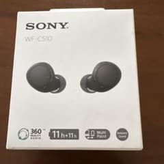 SONY WF-C510 ブラック ワイヤレスイヤホンのサムネイル