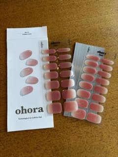 ohora ネイルシール30枚　N PEACH LATTE ND-112のサムネイル