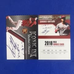 RC】大谷翔平 2018 MLB ルーキーカード プリントサイン エンゼルス