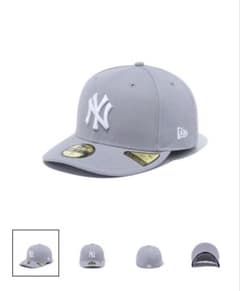 NEW ERA ニューヨークヤンキース キャップ 59FIFTY グレーのサムネイル