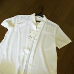 レーヨンエアリー   テロテロ白シャツのサムネイル