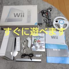 Wii本体セット中古品 動作確認済】wii 本体 一式 ソフト セット ② - メルカリ