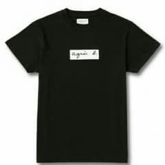 新品アニエスベー×アダムエロぺ ボックスロゴTシャツのサムネイル