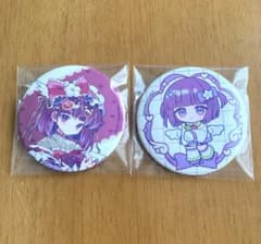 稗田阿求　缶バッジ 2個セット　BOOKOFF 東方のサムネイル