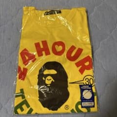 エイプ　24時間テレビ Tシャツ Mサイズ イエローのサムネイル