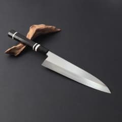 6935 出刃包丁 5寸 刺身包丁 本出刃 和包丁 黒檀黒水牛角一本銀巻八角柄 10672鏡面仕上げ出刃包丁 8寸 刺身包丁 本出刃 黒檀黒水牛角白三本巻