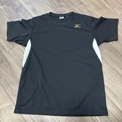Mizuno XL ブラック/ホワイト Tシャツのサムネイル