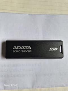 美品　ADATA 外付けSSD 2TB SC610 USB 3.2 Type-Aのサムネイル