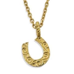 ホースシュー ハワイアンジュエリー ネックレス 24K シルバー925