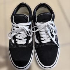 Vans Old Skool ブラック/ホワイト スニーカーのサムネイル