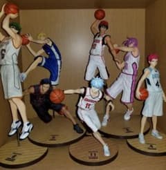 メガハウス 黒子のバスケ フィギュア 7体セット 黒子・火神・キセキの世代のサムネイル