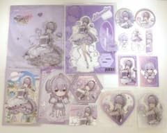 NIKKE カフェ リバーレリオ 予約特典 BIGアクスタ ホロ缶バッジ ポスカ