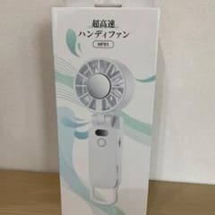 Thumbnail of 新品 YUSIDO 携帯扇風機 ハンディファン 冷却プレート ライトブルー