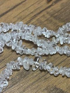 天然石 水晶 さざれ石 約78cmのサムネイル