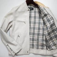 人気✨バーバリー レザージャケット ラムレザー ノバチェック Mサイズ ブラック 楽天市場】バーバリー ブラックレーベル 羊革 シープスキン