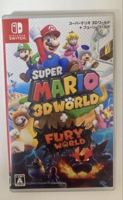 スーパーマリオ3D ワールド&FURY world　 カセット付きのサムネイル