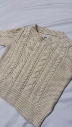 baby GAP ケーブルニット セーター 6-12Mのサムネイル