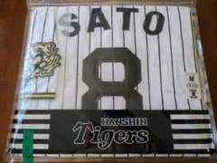 阪神タイガース 佐藤輝明 ユニフォーム Mサイズ 90周年ロゴ入り