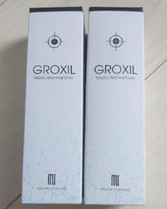 GROXIL グロキシル ヘアトニック 新品2本白髪 育毛 薄毛 ￥34,760のサムネイル