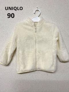 ユニクロ フリース ジャケット アウター  90サイズのサムネイル