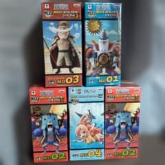 ワンピース MEGAワールドコレクタブル 4種5個セット - メルカリ