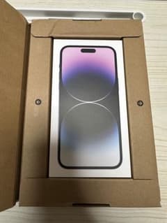 極美品 iphone14promax ディープパープル 128GB simフリーのサムネイル