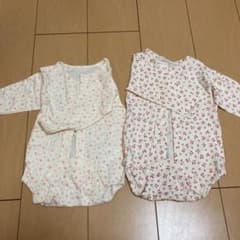 9/17まで。お値下げ〜新品同様⭐︎SENCE OF WONDERロンパース2枚のサムネイル