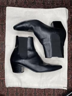 CELINE ブラックブーツ 41 jacno セリーヌ ヒールブーツ - メルカリ