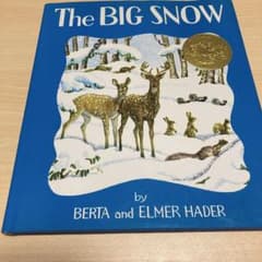 No.374 希少 古書 洋書 絵本 コールデコット アンティーク 希少イラストの素敵なThe BIG SNOW 洋書絵本コールデコット金賞 - メルカリ