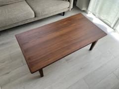 こたつ テーブル W1200 unico METTE(メッテ) ウォールナット - メルカリ